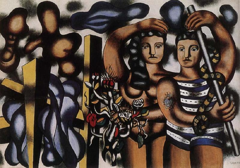 Fernard Leger Adam and Eva